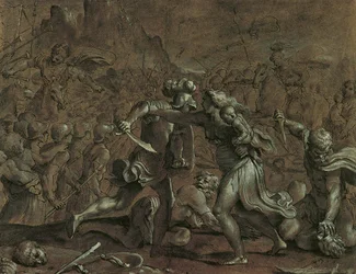 Schlacht der Römer und Sabiner